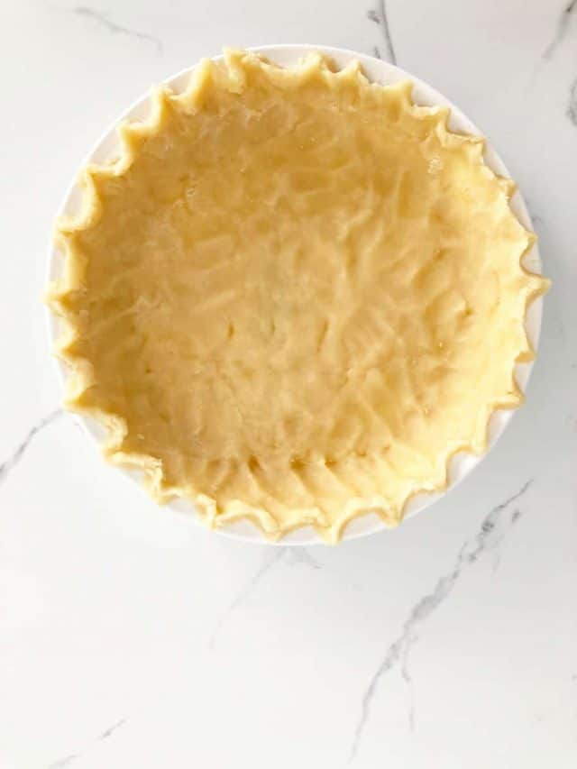 All Butter No Roll Pie Crust